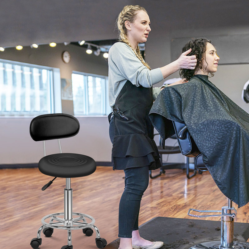 Beauty stool on wheels discount